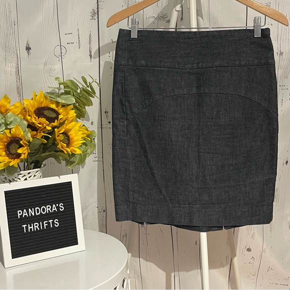 Gap Skirt Size 4 Denim Preowned - Picture 1 of 6